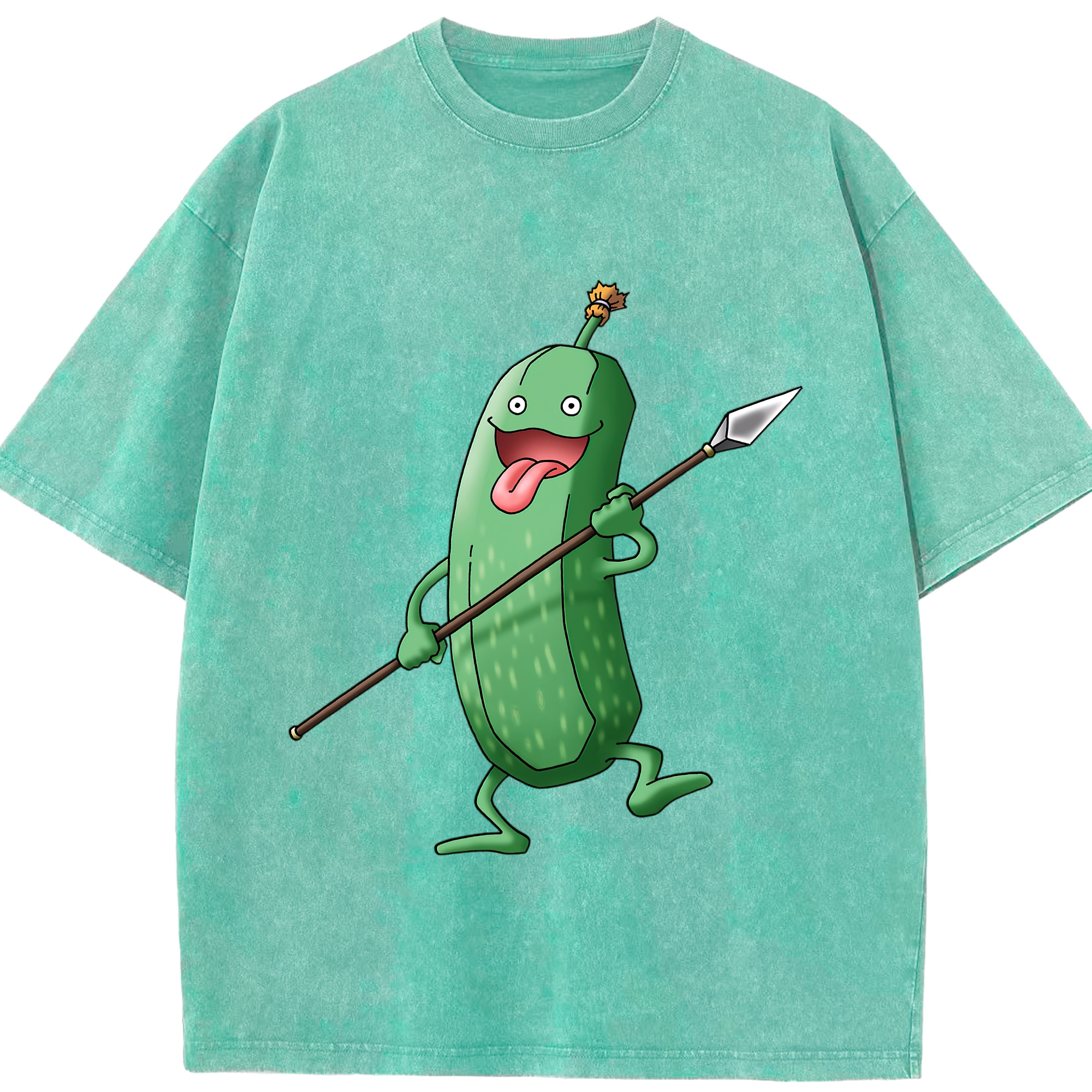（画像用） ドラゴンクエスト Doragon Kuesuto Dragon Quest 綿100% ヴィンテージ風 半袖Tシャツ（フロントプリント）
